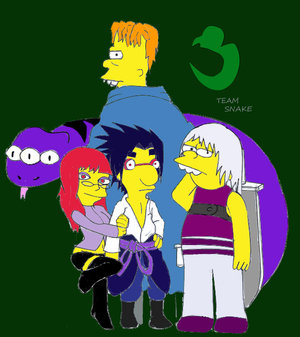 Hebi Team...The Simpsons version...*OMG*